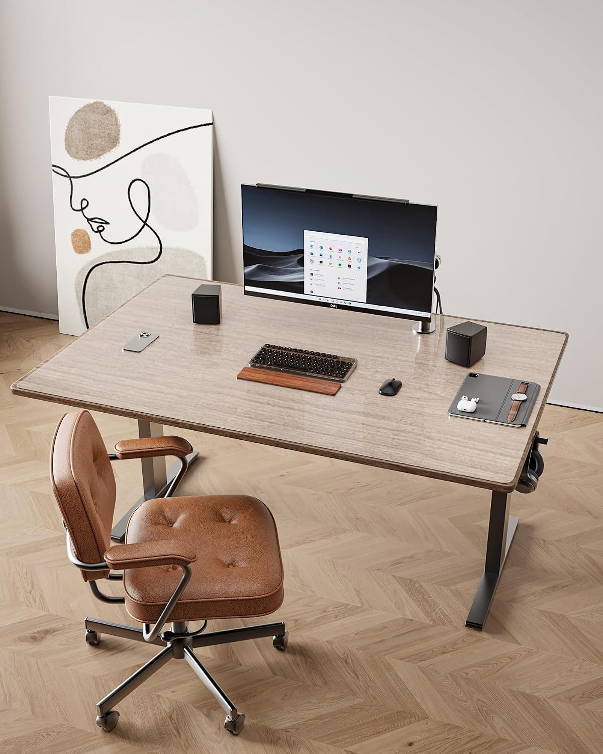 image:imageYSAGi Frosted Transparent Desk Pad 43x307inch PVC NonSlip Heat Resistant amp Waterproof43 x 307