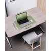 YSAGi Double-Sided Cork PU Leather Waterproof Desk Pad Protector for Office(Bamboo Green)