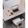 YSAGi Double-Sided Cork PU Leather Waterproof Desk Pad Protector for Office(Beige/Cork)