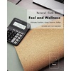 YSAGi Double-Sided Cork PU Leather Waterproof Desk Pad Protector for Office(Grayish Green)