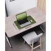 YSAGi Double-Sided Cork PU Leather Waterproof Desk Pad Protector for Office(Olive Green+cork)