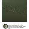 YSAGi Non-Slip Leather Desk Pad, Waterproof Laptop Computer Desk Keyboard Mat, Table Protector Blotter Mat, Large Mouse Pad for Office/Work/Home/Decor(Pink, 23.6″ x 13.7″)(Olive Green)