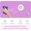 YSAGi Non-Slip Leather Desk Pad, Waterproof Laptop Computer Desk Keyboard Mat, Table Protector Blotter Mat, Large Mouse Pad for Office/Work/Home/Decor(Pink, 23.6″ x 13.7″)(Purple)