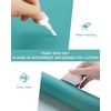 YSAGi Non-Slip Leather Desk Pad, Waterproof Laptop Computer Desk Keyboard Mat, Table Protector Blotter Mat, Large Mouse Pad for Office/Work/Home/Decor(Pink, 23.6″ x 13.7″)(Green Blue)