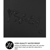 YSAGi Non-Slip Leather Desk Pad, Waterproof Laptop Computer Desk Keyboard Mat, Table Protector Blotter Mat, Large Mouse Pad for Office/Work/Home/Decor(Pink, 23.6″ x 13.7″)(Black)
